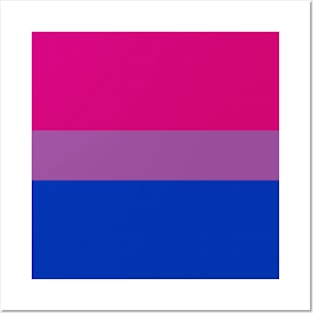 Proud Bisexual Pride Flag (Proud LGBT LGBTQ+ Community Pride Flag) Posters and Art